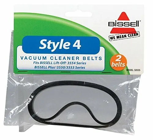 Bissell STYLE 1 & 4 Vac Belt #32035, 2/pk