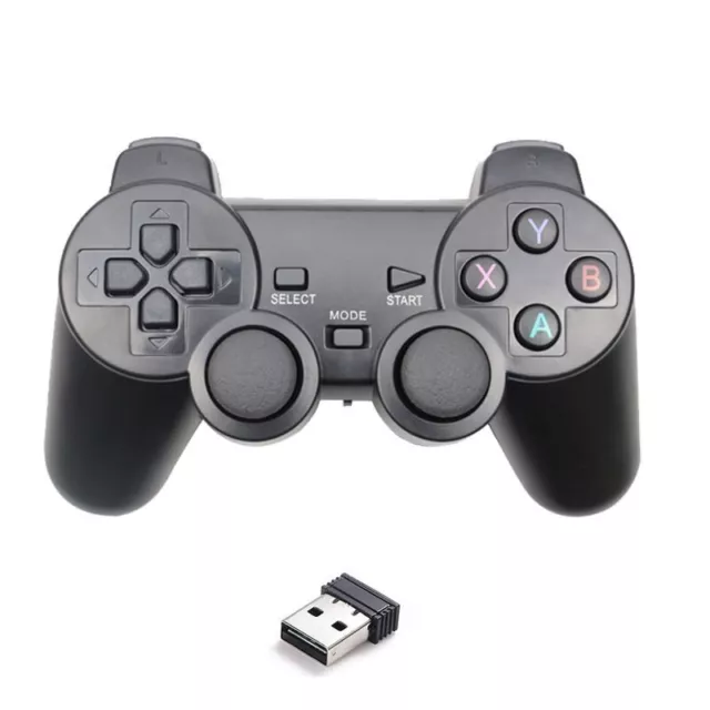 Manette de Jeu Sans Fil Gamepad Compatible PS3 TV Box Pc Smartphone Tablette