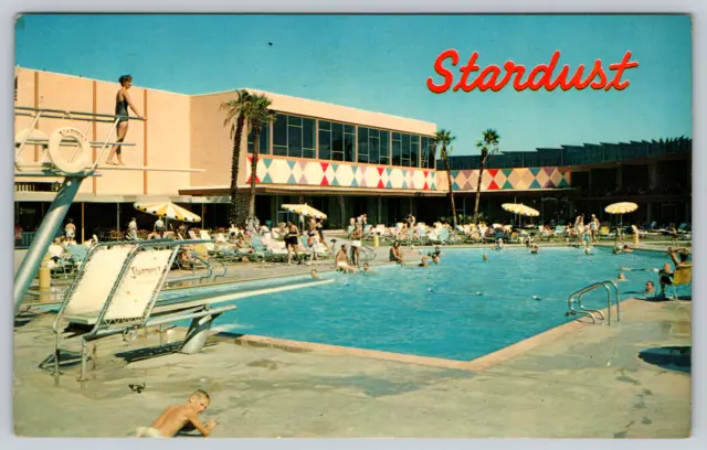 c1960s Stardust Las Vegas Strip Nevada Vintage Postcard