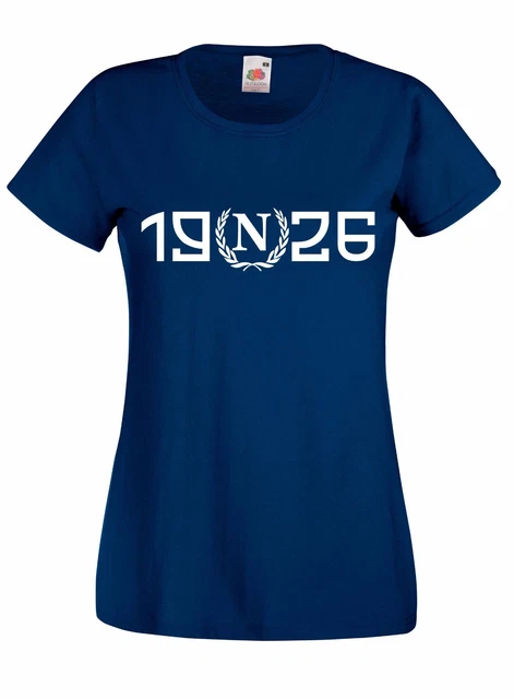 T-shirt Ultras Lazio - 'Noi L'Amiamo E Per Lei Combattiamo' - Blanc Graphique - Neuf Avec étiquettes
