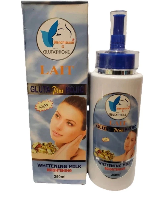 Lait Concentré Gluta Fort Aux Huiles Essentielles Blanchisseur 300 Ml