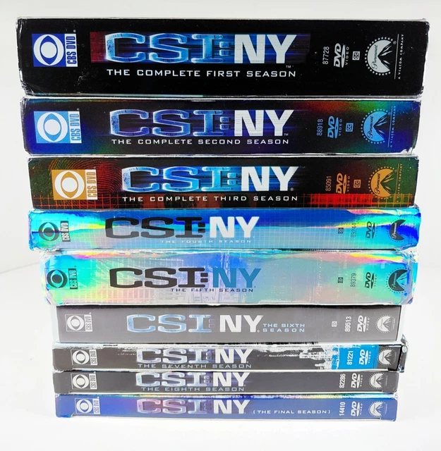 CSI: NY THE Complete Series Season 1- 9 DVD Lot New York $101.90