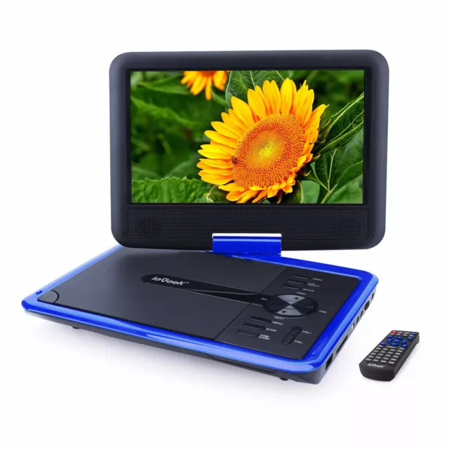 ieGeek 11.5" Portable DVD Player with SD Card/USB Port,Swivel Screen,Region Free