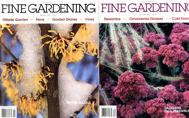 2 Taunton's Fine Gardening Magazines 1994 & 1995