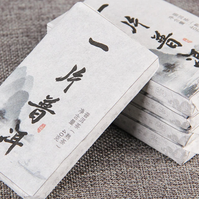 Ancient Tree Rock Sugar Sweet Ripe Pu-Erh Tea Healthy Drink 40g Pu'er Tea Brick