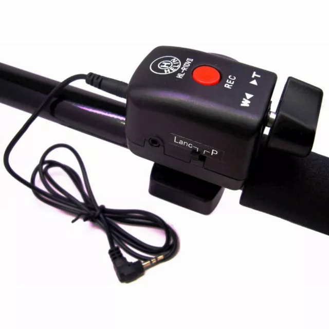 Lanc and Zoom Controller HL-R1DVⅡ（Sony,Canon／Panasonic) Pan Handle Mounting