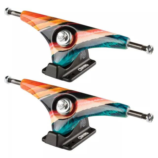 Gullwing Longboard Trucks Charger Reverse Kingpin Spectrum 10" Axle (Pair)