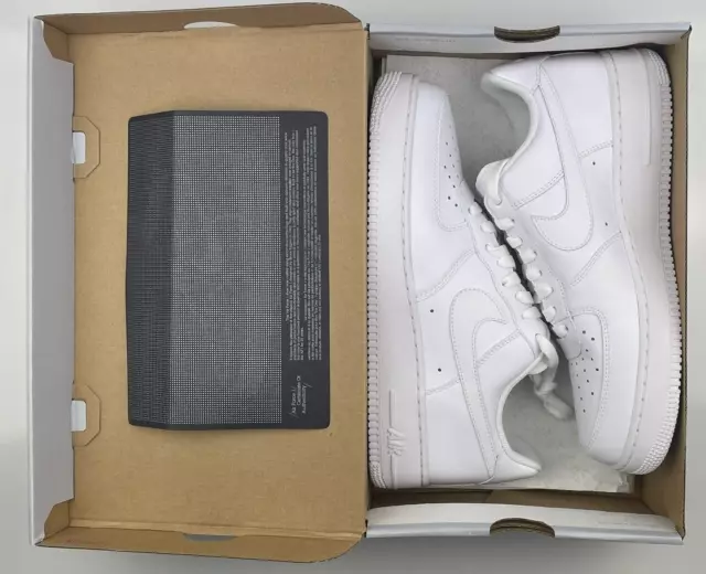 Nike Mens Air Force 1 Low '07 White 315122-111 Size 9 2008 New In Box NOS