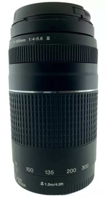 Canon EF 75-300mm f/4-5.6 III Telephoto Zoom Lens