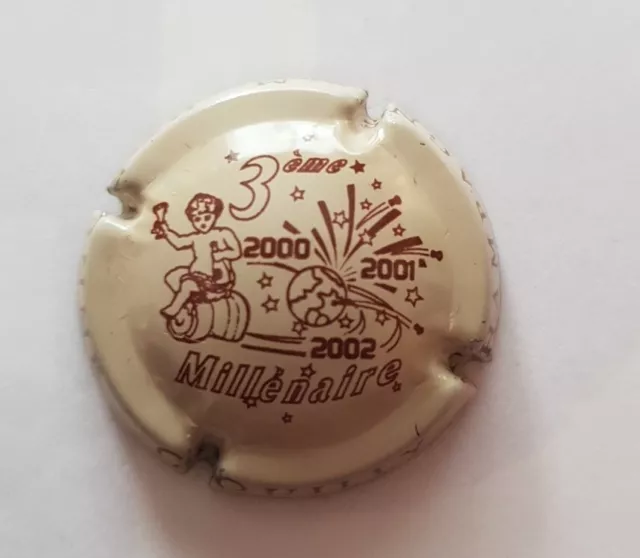 Capsule Champagne An 2000 Hostomme Chouilly Crème