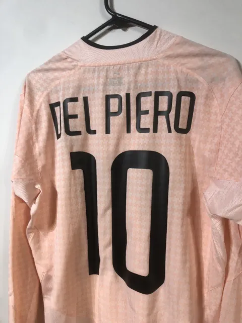 Del Piero #10 Juventus 2003/04 Medium 3. Fußball Shirt Trikot Nike Brandneu mit Etikett 3