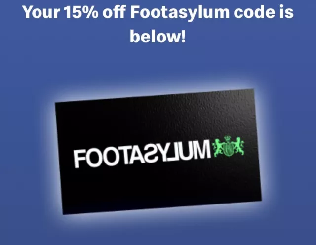 McDonalds 15% Off Footasylum Code