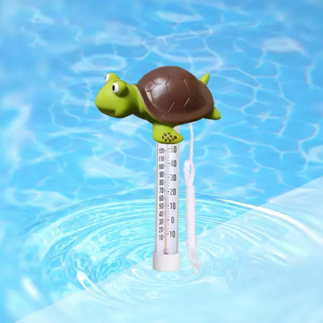 Floating Pool Thermometer Cute Measurement for Aquariums Hot Tubs Fish Ponds