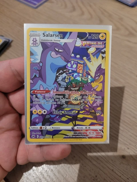 CARTE POKÉMON SALARSEN GG09/GG70 EB12.5 Epée & Bouclier Zenith Suprême FR NEUF EUR 9,85 - FR CARTE POKÉMON SALARSEN GG09/GG70 EB12.5 Epée & Bouclier Zenith Suprême FR NEUF EUR 9,85 - FR