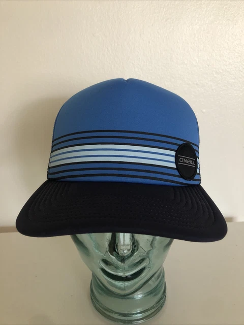 Sick O’NEILL SURF Men's Boarded Trucker Hat Cap Unisex Surfing Blue beach