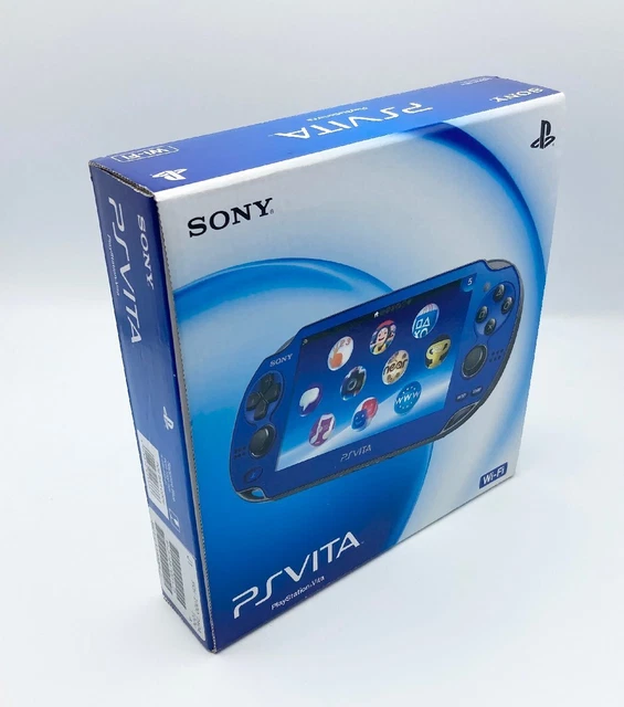 PlayStationVita Wi-Fi Model Used Sapphire Blue PCH-1000 ZA04