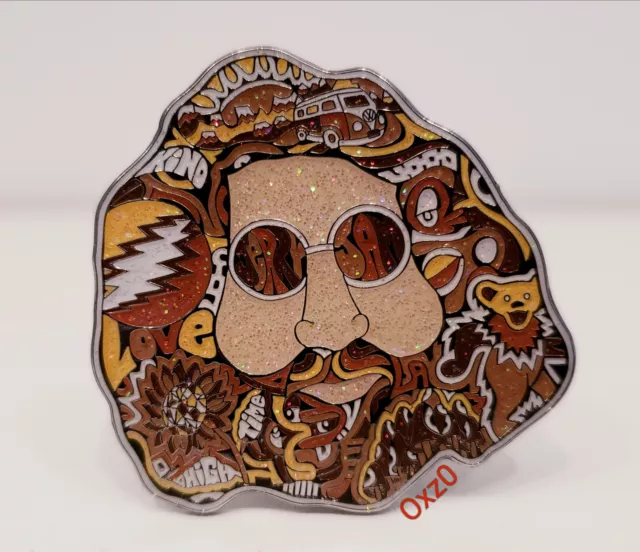 Grateful Dead Jerry Garcia Jam Sedona Art Pin LE 100 Bear Bus Danny Steinman