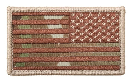 U.S. Flag Patch, Reversed OCP, Hook Back U.S. Flag Patch, Reversed OCP, Hook Back