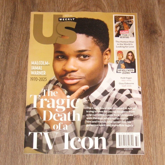 US WEEKLY 2025 magazine Malcolm-Jamal Warner HULK HOGAN Ozzy Osbourne ...