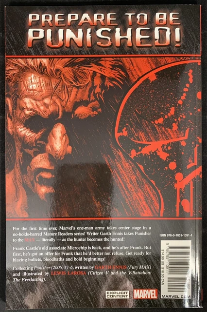 The Punisher MAX Volume 1 In The Beginning Marvel TPB BRAND NEW Garth Ennis 3