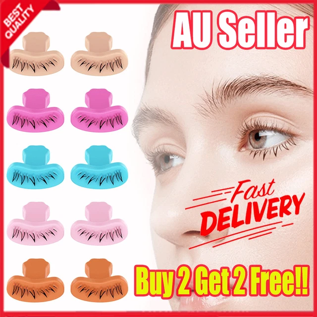 Eyelash Stamps Tool Eye Makeup Tool Diy Lower Lashes Extensions Natural Look LR