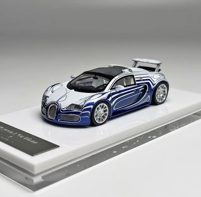 LJM 1:64 Bugatti 16.4 Veyron Grand Sport Diecast Car Model Limited Collection