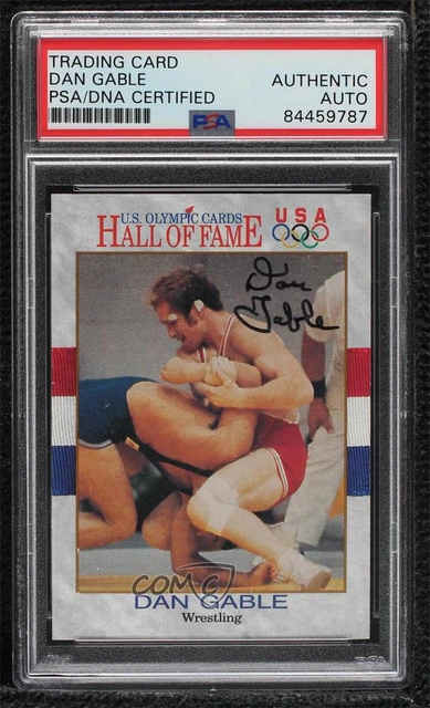 1991 Impel US Olympicards Hall of Fame Dan Gable #32 PSA Authentic PSA/DNA Cert