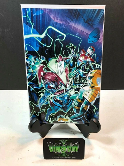 54 Power Ranger MIGHTY MORPHIN POWER Rangers #54 1:25 Campbell Variant Nm 2020 Boom! 9 ...