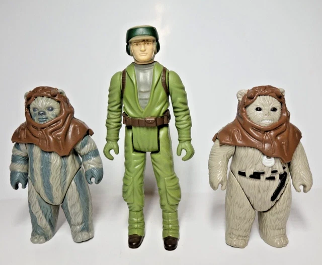 STAR WARS VINTAGE Ewoks Endor Rebel Soldier Actionfiguren Kenner 1983 EUR 9,50 PicClick FR