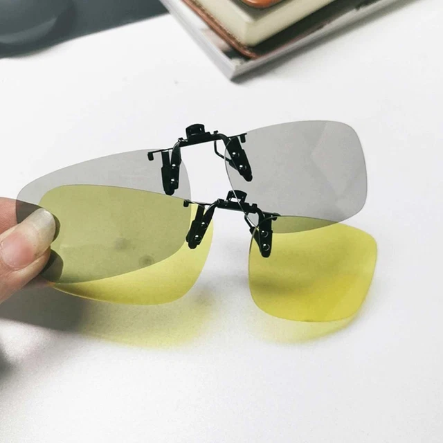 Flip Up Polarised Photochromic Lens Polarized Sunglasse Clip HOT tu1 C1C0 U3Z0