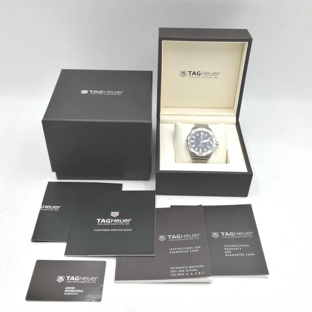 TAG Heuer Aquaracer Calibre 5 WAY2010 St.Steel Sapphire 300 Automatic Mens Watch