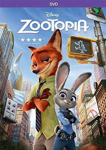 Zootopia (DVD) - DVD By Ginnifer Goodwin - VERY GOOD