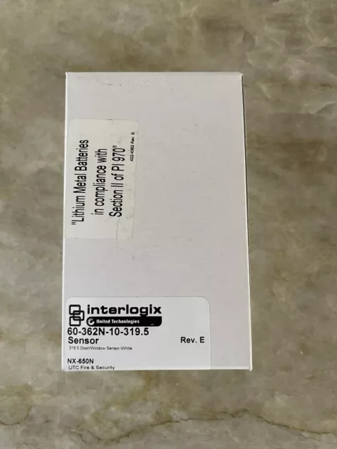 Interlogix 60–362–1 0–319,5