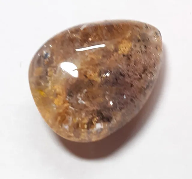 Quartz lodolite chlorite pendentif pierre fine 24x18x11mm gemme reiki chakra