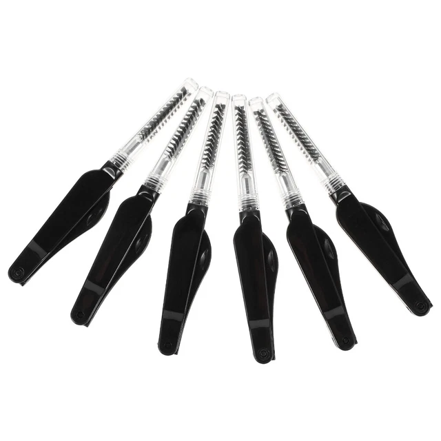 6 pièces Mascara peigne brosse Peigne cils Brosse peigne à sourcils