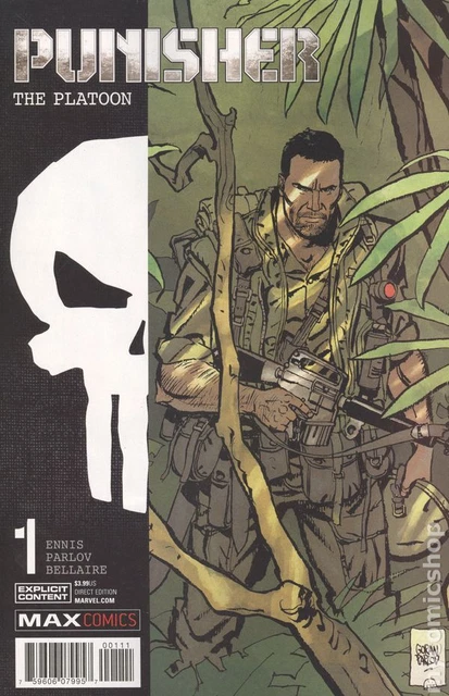 Punisher The Platoon 1A Parlov VF 2017 Stock Image