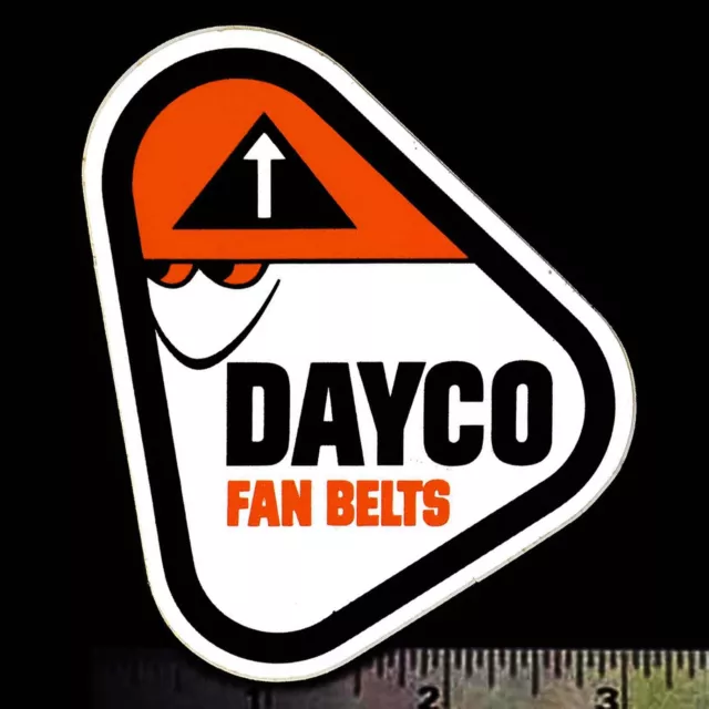 DAYCO Fan Belts - Original Vintage 1960's 70's Racing Decal/Sticker