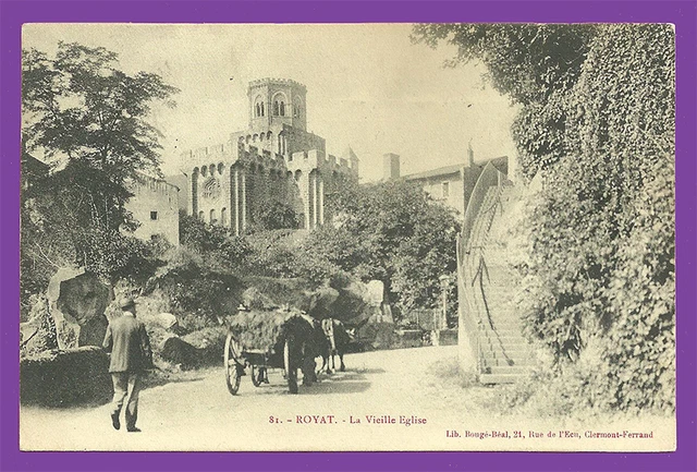 CPA-63- Royat - La Old Church
