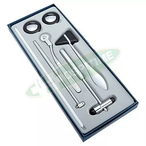 Neurological Reflex Medical Diagnostic Hammer Set Taylor Buck Babinski Hammer