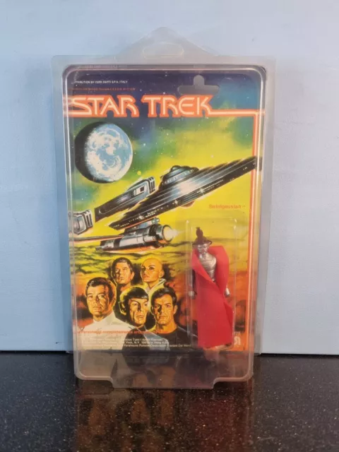 Modellino vintage Star Trek TOS Betelgeusian Mego Corp 1979 MOC n. nuovo di zecca cond