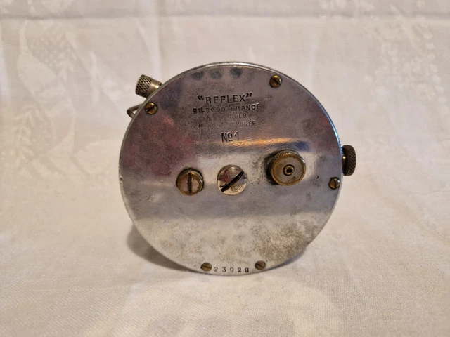 Ancien Moulinet TAKER FISH Grand Modèle - Vintage, Fonctionnel, Mécanisme Solide