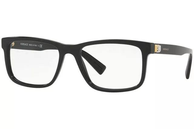 Versace Men's black Eyeglasses 0VE3253 55mm