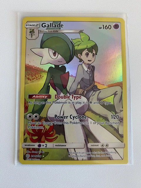 Pokémon TCG Gallade Sun & Moon - Cosmic Eclipse 244/236 Holo Secret Rare