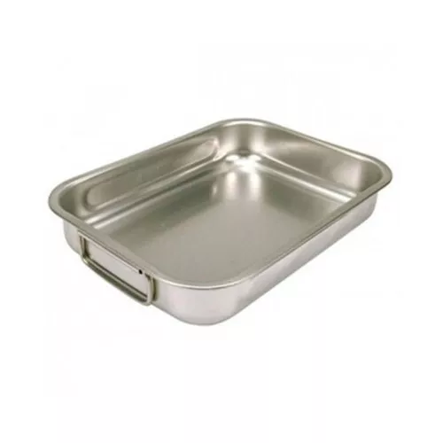 STEEL PAN Moule à Gâteau Rectangulaire Élevé 30x22cm Paquebot Inoxydable 2284530