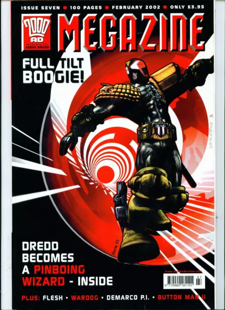 JUDGE DREDD MEGAZINE (VOL.4) • Issue #7 • 2000AD • Fleetway • 2002