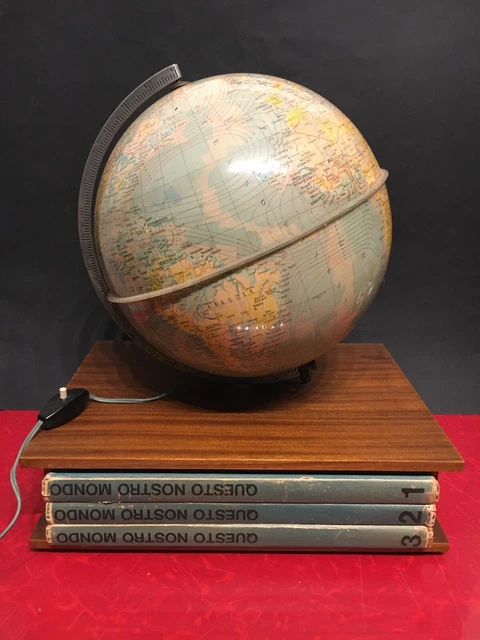 Mappamondo GDP per De agostini vintage 1964