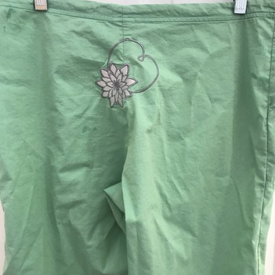 Be Present Yoga Pants Embroidered Large 61 00 Picclick