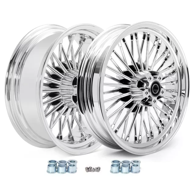 16x3.5 16x5.5 Fat Spoke Wheels Rim for Harley Softail Fatboy FLSTF Deluxe Custom