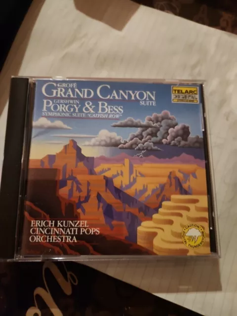 CD pop 1987 Grofe: Grand Canyon Gershwin: Catfish Row de Erich Kunzel Cincinnati