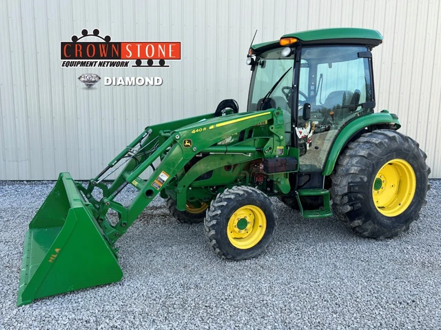 2019 John Deere 4044R Compact Tractor W/Loader, 260 Hrs, Erops, Hydro, 43Hp, 4Wd